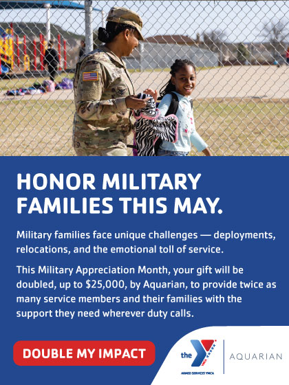 Honor military families this may! Click to Donate. 