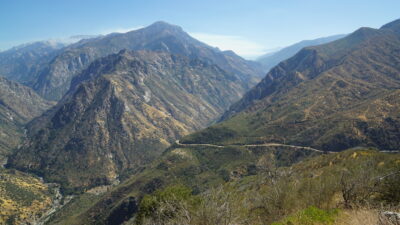 Sequoia and Kings Canyon National Park mountains