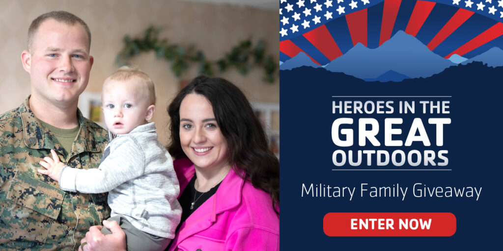 ASYMCA's Heroes in the Great Outdoors Military Family Giveaway in partnership with National Park Service