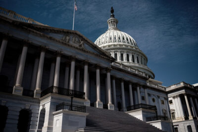 Capitol building where lawmakers are bracing for a government shutdown