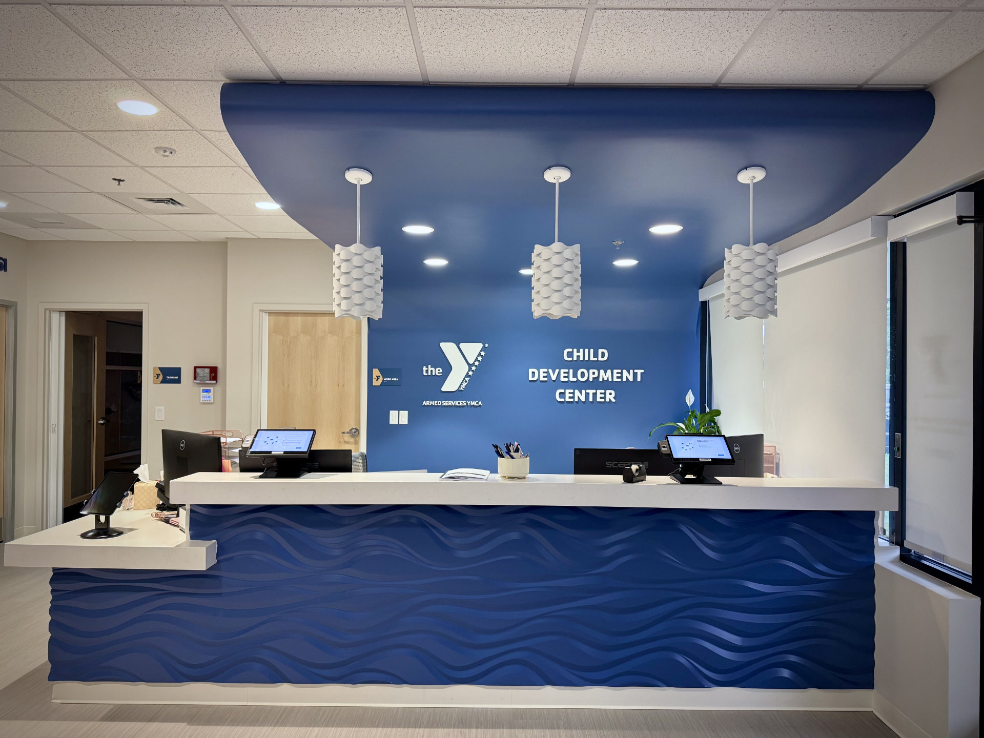 Norfolk CDC Reception Desk